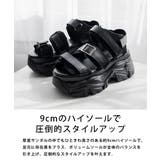 ストラップサンダル 9cmハイソール フェイクレザー | Rocky Monroe | 詳細画像13 