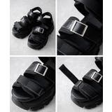 ストラップサンダル 9cmハイソール フェイクレザー | Rocky Monroe | 詳細画像16 