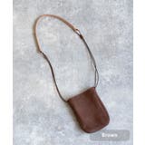 ブラウン | ショルダーバッグ ポシェット 牛革 | Rocky Monroe