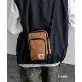 ブラウン | Carhartt ショルダーバッグ 斜め掛け | Rocky Monroe