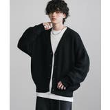 ニットカーディガン ウォッシャブル 片畦編み | Rocky Monroe | 詳細画像2 