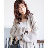 ニットカーディガン ウォッシャブル 片畦編み | Rocky Monroe | 詳細画像21 