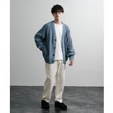 ニットカーディガン ウォッシャブル 片畦編み | Rocky Monroe | 詳細画像61 