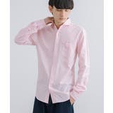 綿麻シャツ 長袖 ホリゾンタルカラー | Rocky Monroe | 詳細画像29