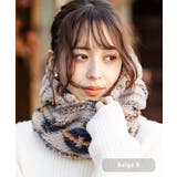 ベージュB | フードウォーマー ボア フリース | Rocky Monroe