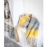 フリンジマフラー ボリュームストール 大判ストール | Rocky Monroe | 詳細画像47 