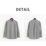 バンドカラーシャツ 長袖 オーバーサイズ | Rocky Monroe | 詳細画像21