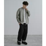 バンドカラーシャツ 長袖 オーバーサイズ | Rocky Monroe | 詳細画像9