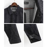 カバーオール ワークジャケット 青耳ストレッチデニム | Rocky Monroe | 詳細画像11