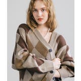 ニットカーディガン 総柄 オーバーサイズ | Rocky Monroe | 詳細画像13 