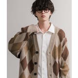 ニットカーディガン 総柄 オーバーサイズ | Rocky Monroe | 詳細画像12 