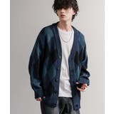 ニットカーディガン 総柄 オーバーサイズ | Rocky Monroe | 詳細画像15 