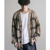 ニットカーディガン 総柄 オーバーサイズ | Rocky Monroe | 詳細画像23 