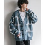 ニットカーディガン 総柄 オーバーサイズ | Rocky Monroe | 詳細画像28 