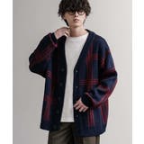 ニットカーディガン 総柄 オーバーサイズ | Rocky Monroe | 詳細画像39 