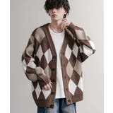 ニットカーディガン 総柄 オーバーサイズ | Rocky Monroe | 詳細画像50 