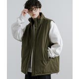 カーキ | ファイバーダウンベスト オーバーサイズ 撥水 | Rocky Monroe