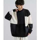 クルーネックニット セーター オーバーサイズ | Rocky Monroe | 詳細画像10