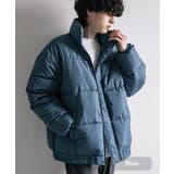 ブルー | ファイバーダウンジャケット 中綿 アウター | Rocky Monroe