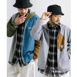 74.ブルー | マウンテンパーカー リバーシブル クリフメイヤー | Rocky Monroe