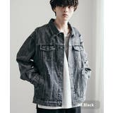 【セール】福袋/福箱ファッション通販 デニムジャケット ダメージ加工 オーバーサイズ[品番 ジャケット・アウター