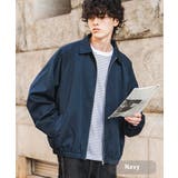 ネイビー | ブルゾン ショート スイングトップ | Rocky Monroe