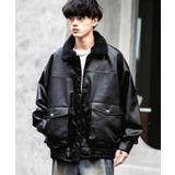 ブルゾン フライトジャケット 襟ボア | Rocky Monroe | 詳細画像2 