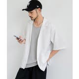 半袖セットアップ シャツジャケット ワイドパンツ | Rocky Monroe | 詳細画像12