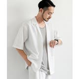 半袖セットアップ シャツジャケット ワイドパンツ | Rocky Monroe | 詳細画像25