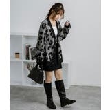 カーディガン ニット レオパード | Rocky Monroe | 詳細画像10 