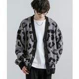 カーディガン ニット レオパード | Rocky Monroe | 詳細画像12 