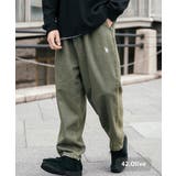 42.オリーブ | バルーンパンツ デニム TCツイル | Rocky Monroe