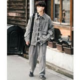 セットアップ デニムジャケット ワイドパンツ | Rocky Monroe | 詳細画像23