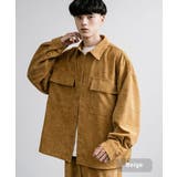 ベージュ | セットアップ コーデュロイ CPOシャツジャケット | Rocky Monroe