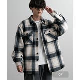 CPOジャケット チェック オーバーサイズ[品番：OE000008261
