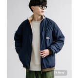79.ネイビー | ボアジャケット ナイロンジャケット 2WAY | Rocky Monroe