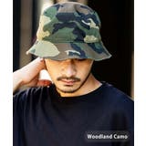 ウッドランドカモ | NEWHATTAN バケットハット 帽子 | Rocky Monroe