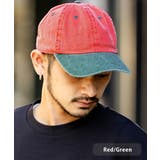 レッド×グリーン | NEWHATTAN ベースボールキャップ ローキャップ | Rocky Monroe