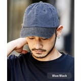 ブルー×ブラック | NEWHATTAN ベースボールキャップ ローキャップ | Rocky Monroe