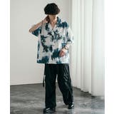 オープンカラーシャツ 総柄 オーバーサイズ | Rocky Monroe | 詳細画像8