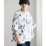 オープンカラーシャツ 総柄 オーバーサイズ | Rocky Monroe | 詳細画像11