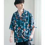 オープンカラーシャツ 総柄 オーバーサイズ | Rocky Monroe | 詳細画像23