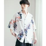 オープンカラーシャツ 総柄 オーバーサイズ | Rocky Monroe | 詳細画像32