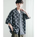 オープンカラーシャツ 総柄 オーバーサイズ | Rocky Monroe | 詳細画像33