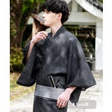 B.Gray系 | ワンタッチ帯付き浴衣4点セット しじら織り 平織り | Rocky Monroe