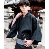 F.Black系3 | ワンタッチ帯付き浴衣4点セット しじら織り 平織り | Rocky Monroe