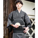 J.Gray系1 | ワンタッチ帯付き浴衣4点セット しじら織り 平織り | Rocky Monroe