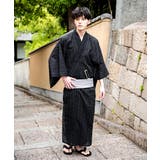 ワンタッチ帯付き浴衣4点セット しじら織り 平織り | Rocky Monroe | 詳細画像14