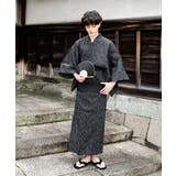 ワンタッチ帯付き浴衣4点セット しじら織り 平織り | Rocky Monroe | 詳細画像32