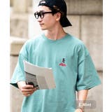 C.ミント | Tシャツ 半袖 刺繍 | Rocky Monroe